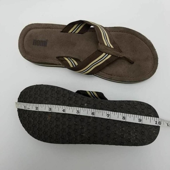 Nomi Womens Flip Flop Sandals Wedge Slip On - Picture 7 of 10